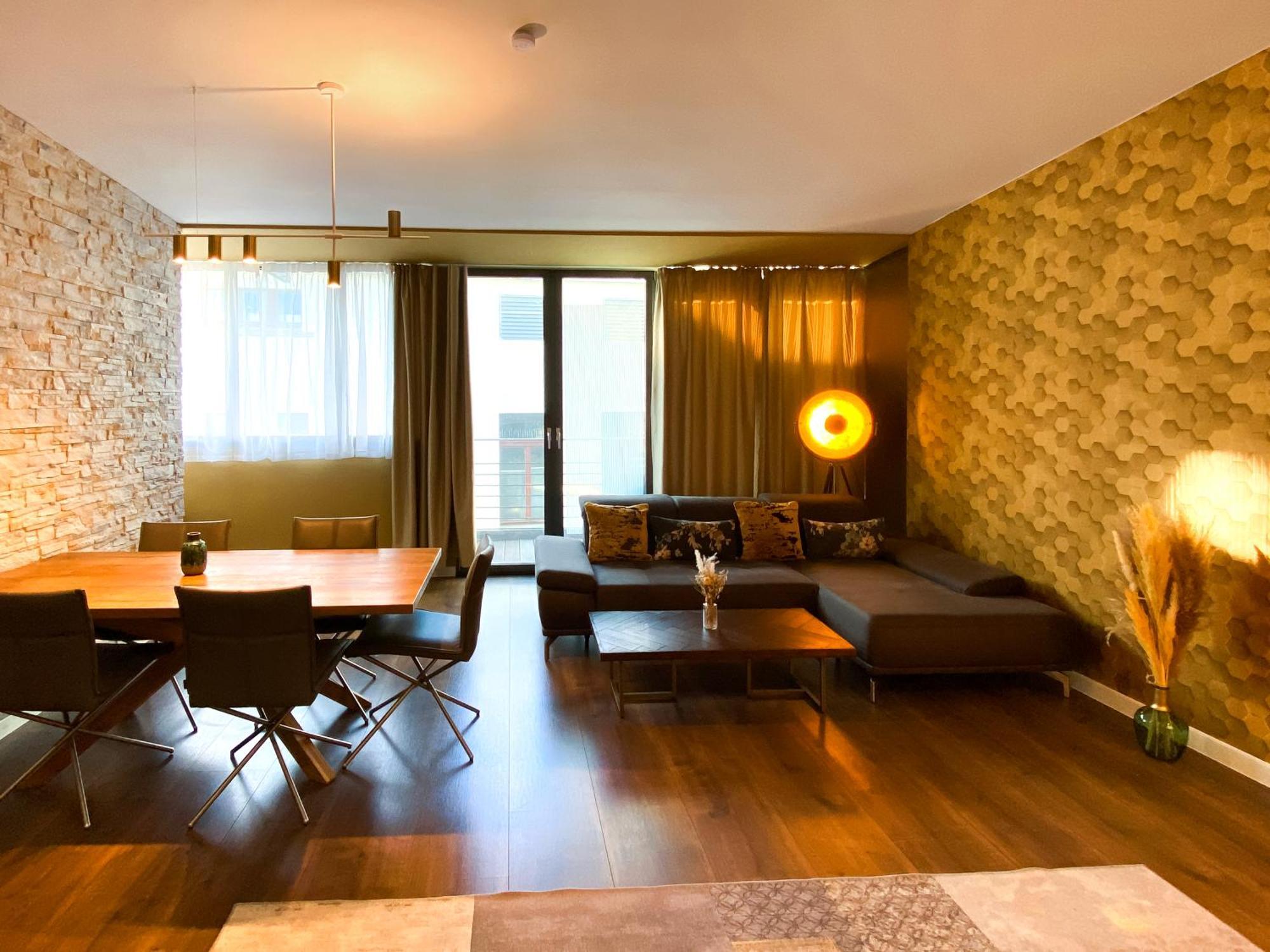 Exklusives Leipzig City Apartment Sunrise Buitenkant foto