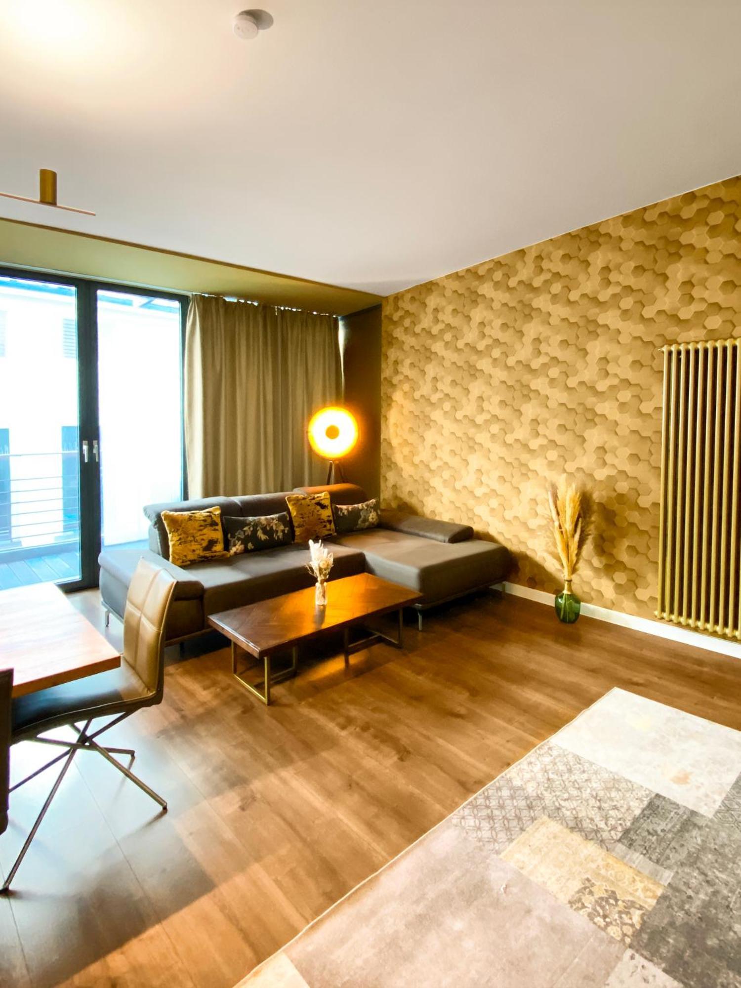 Exklusives Leipzig City Apartment Sunrise Buitenkant foto
