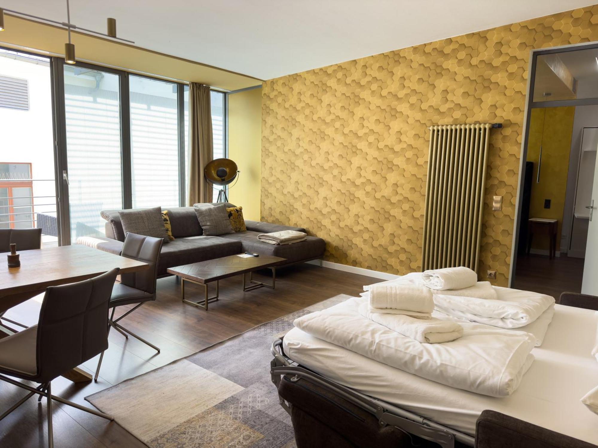 Exklusives Leipzig City Apartment Sunrise Buitenkant foto
