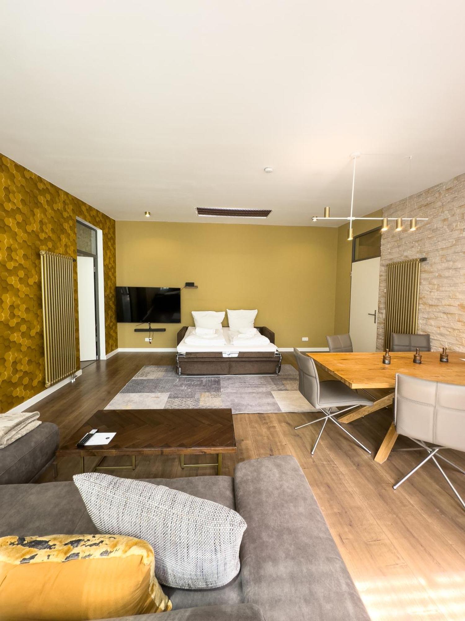 Exklusives Leipzig City Apartment Sunrise Buitenkant foto